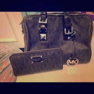 MK wallet and purse